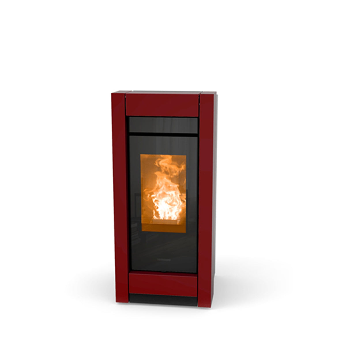 Freigestellter Thermorossi Essenza Metalcolor Natural Air EVO Pelletofen