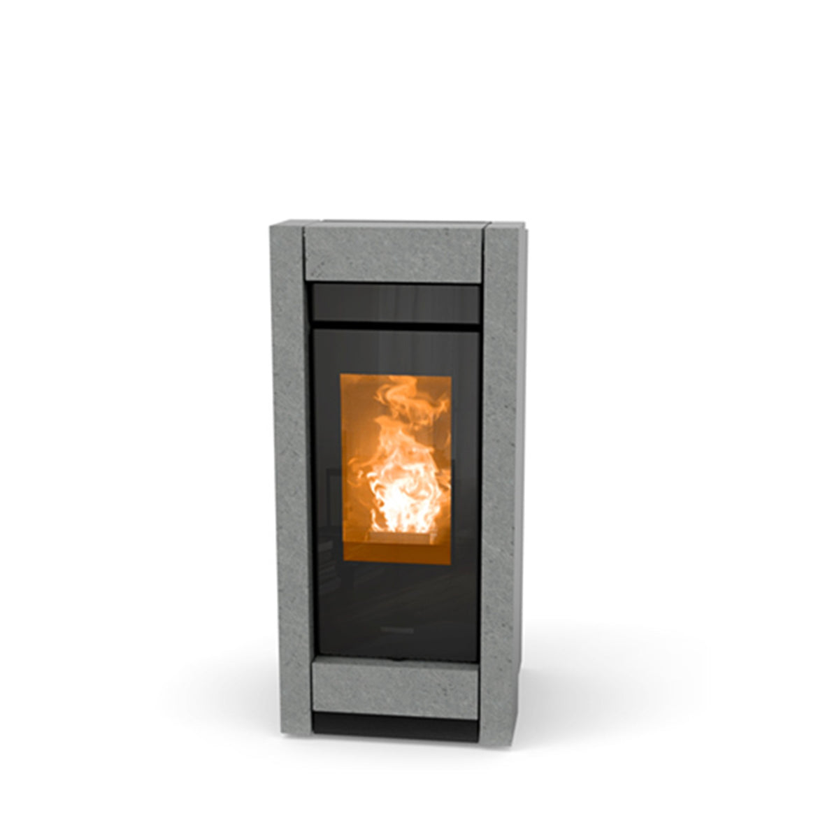 Freigestellter Thermorossi Essenza Stone Natural Air EVO Pelletofen
