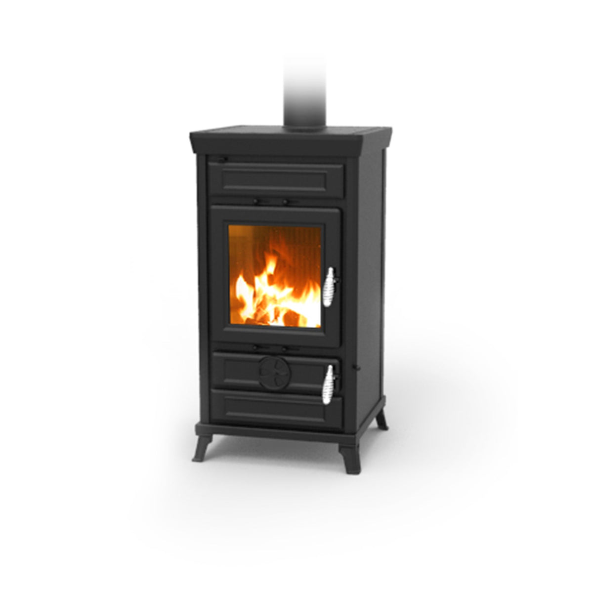 Freigestellter Thermorossi Ilaria Evo6 Easy Kaminofen