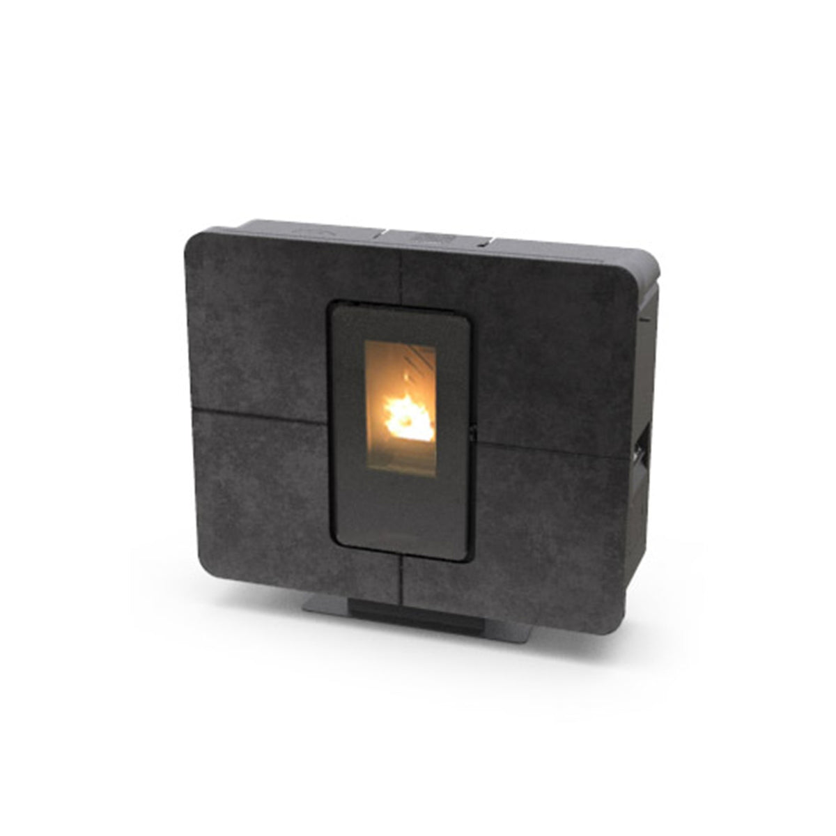 Freigestellter Thermorossi Slimquadro 11 Evo Gres Pelletofen
