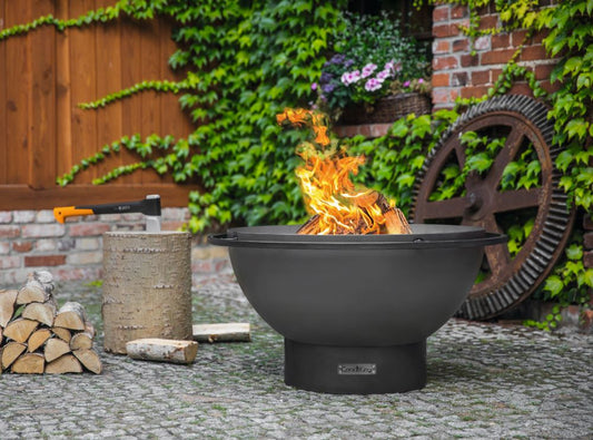 Tiefe Feuerschale Premium „FAT BOY“ 85 cm - Ofenerlebnis.de