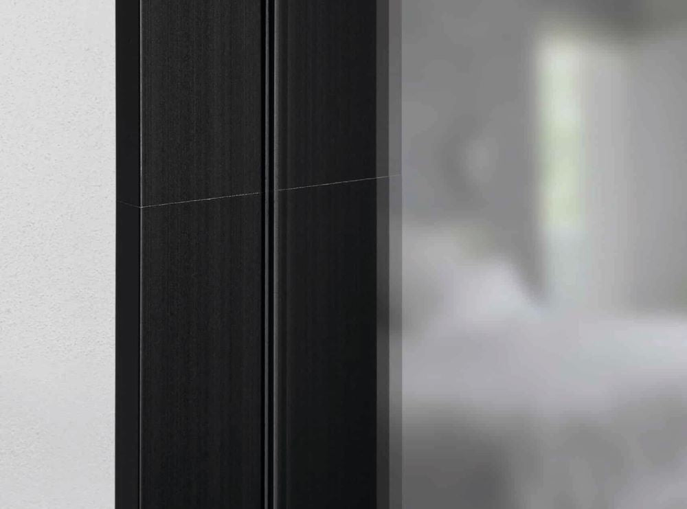 Tokio Black – Ovale Wandspiegel, 50 x 100 cm - Ofenerlebnis.de