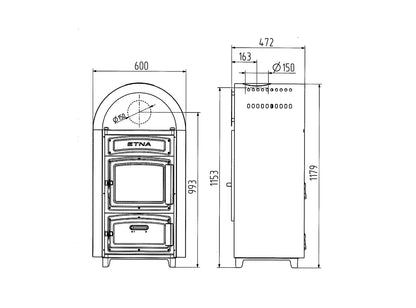 Raumheizer Wamsler Etna | 9 kW â€“ Herstelleransicht 3