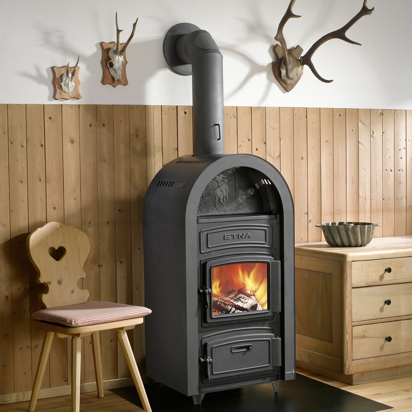 Raumheizer Wamsler Etna | 9 kW – Wohnraumbild