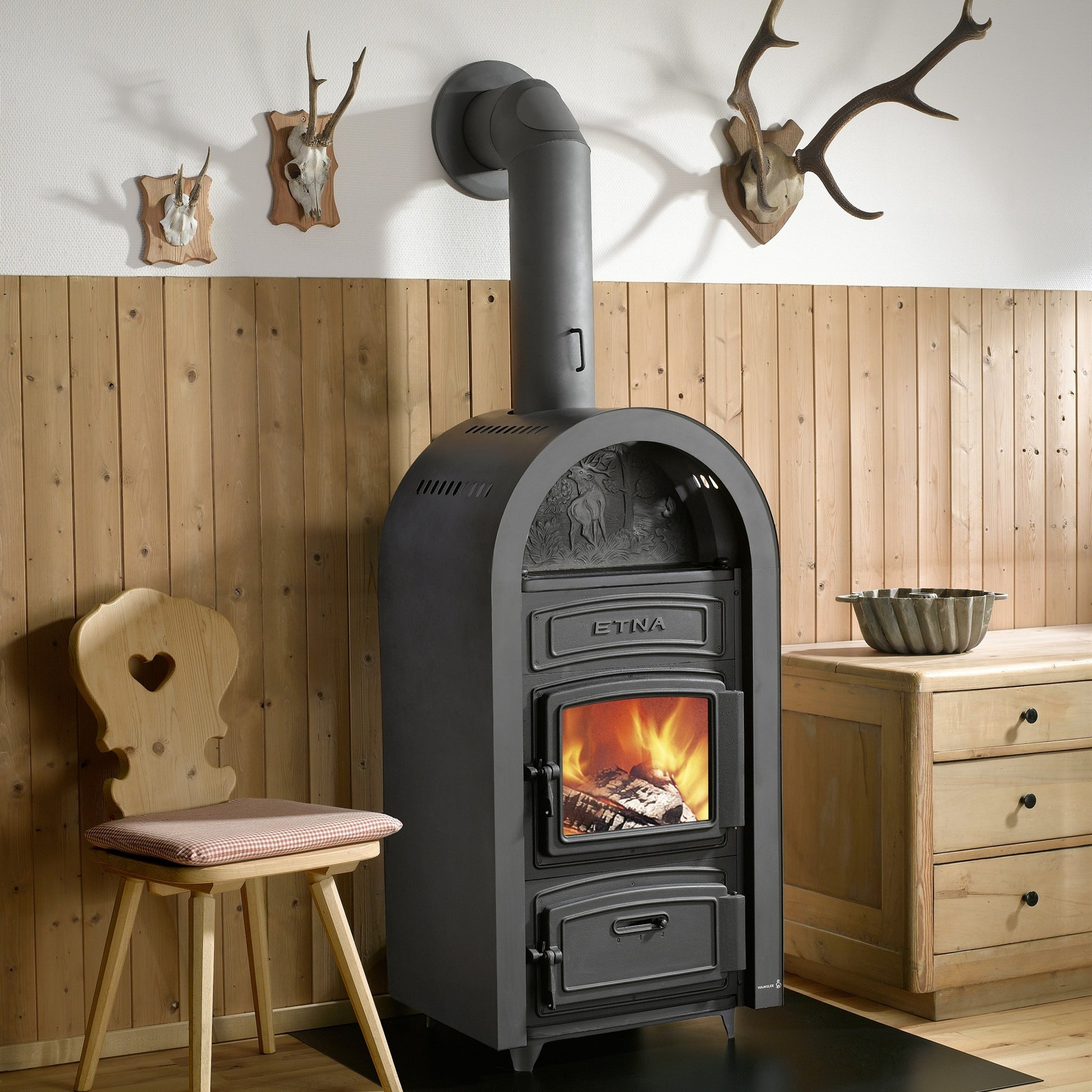 Raumheizer Wamsler Etna | 9 kW – Wohnraumbild