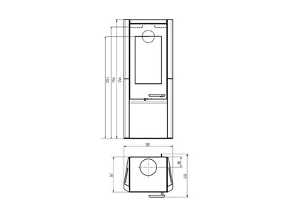 Kaminofen Wamsler Methis | 8 kW â€“ Herstelleransicht 3