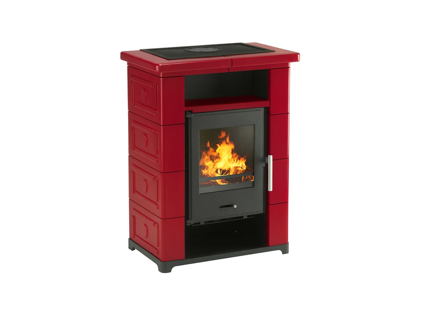 Kaminofen Wamsler Montafon Bordeaux | 7 kW