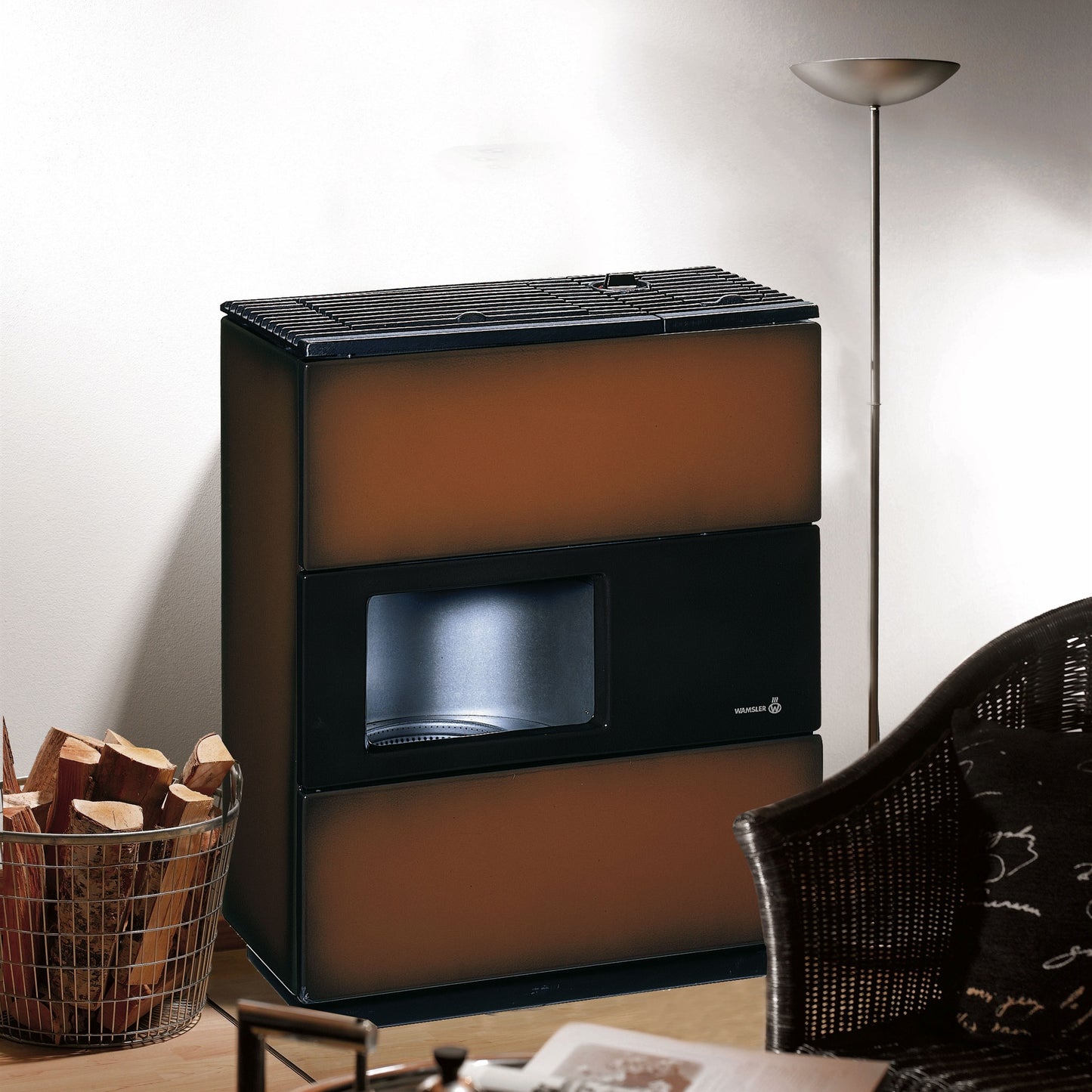 Ölofen Wamsler OS 4/5 Vario | 4/5 kW – Wohnraumbild