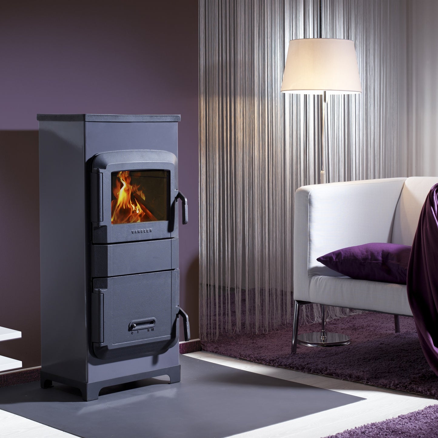 Raumheizer Wamsler RH-8F mit Kochfunktion | 8 kW – Wohnraumbild