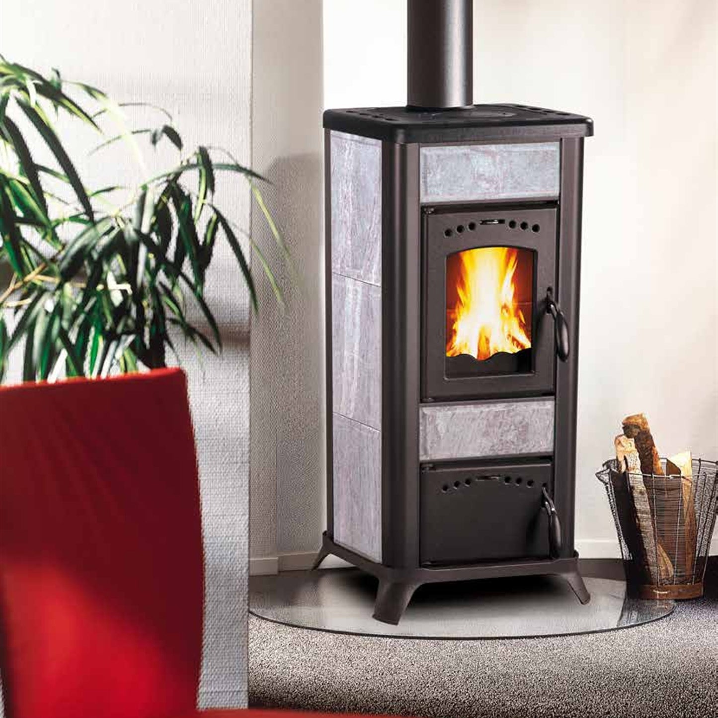 Kaminofen Wamsler Romantik II | 7,5 kW – Wohnraumbild