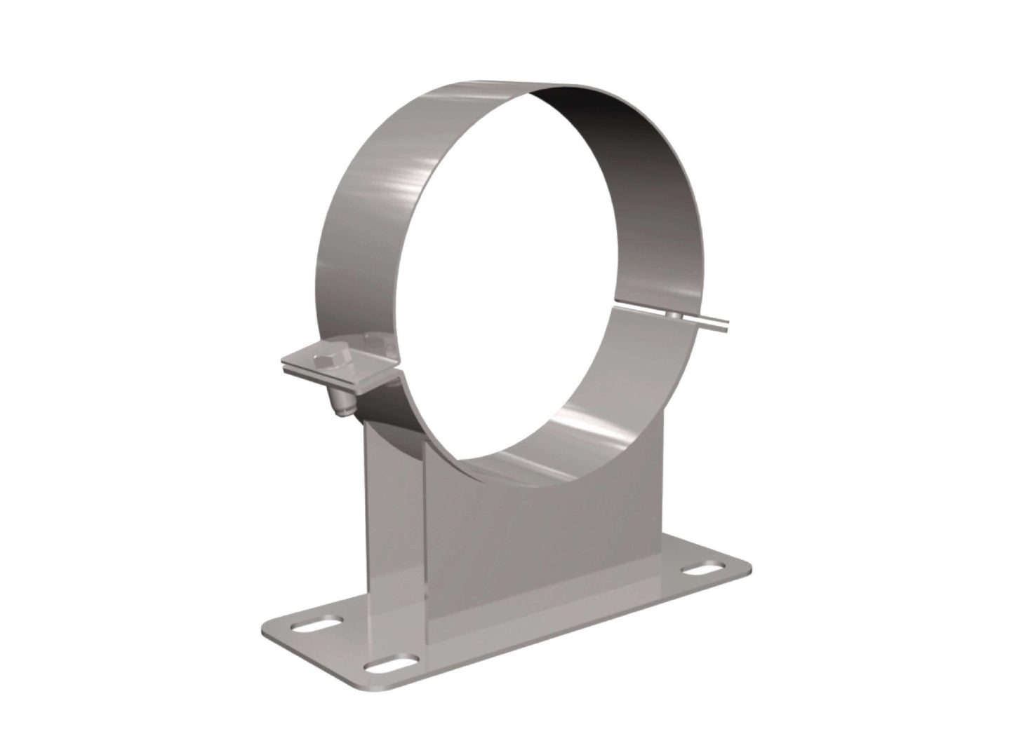 Wandhalter, Wandabstand 50 mm - doppelwandig - eka edelstahlkamine complex D