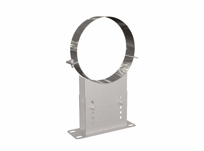 Wandhalter verstellbar 90 - 160 mm - doppelwandig - eka edelstahlkamine complex D