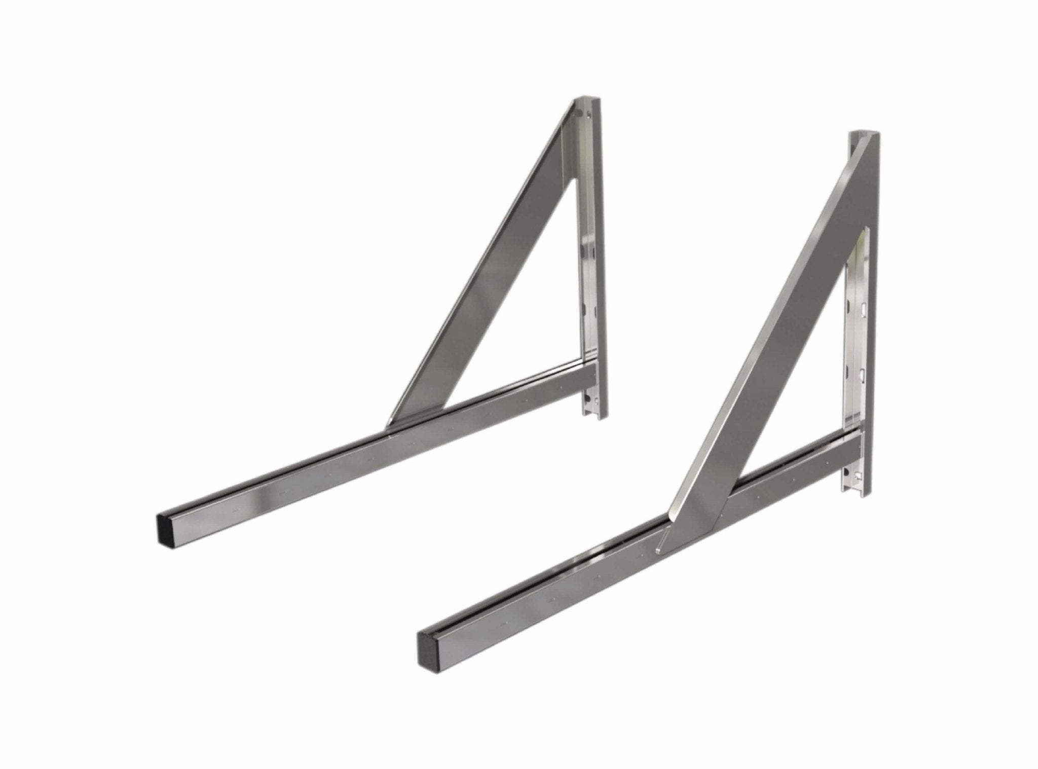 Wandkonsole verstellbar 50-500 mm - doppelwandig - eka edelstahlkamine complex D