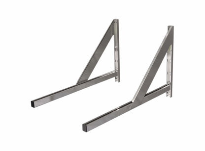 Wandkonsole verstellbar 50-500 mm - doppelwandig - eka edelstahlkamine complex D