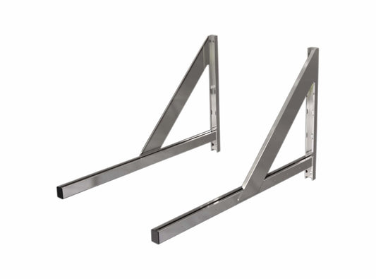 Wandkonsole verstellbar 50-500 mm - doppelwandig - eka edelstahlkamine complex D