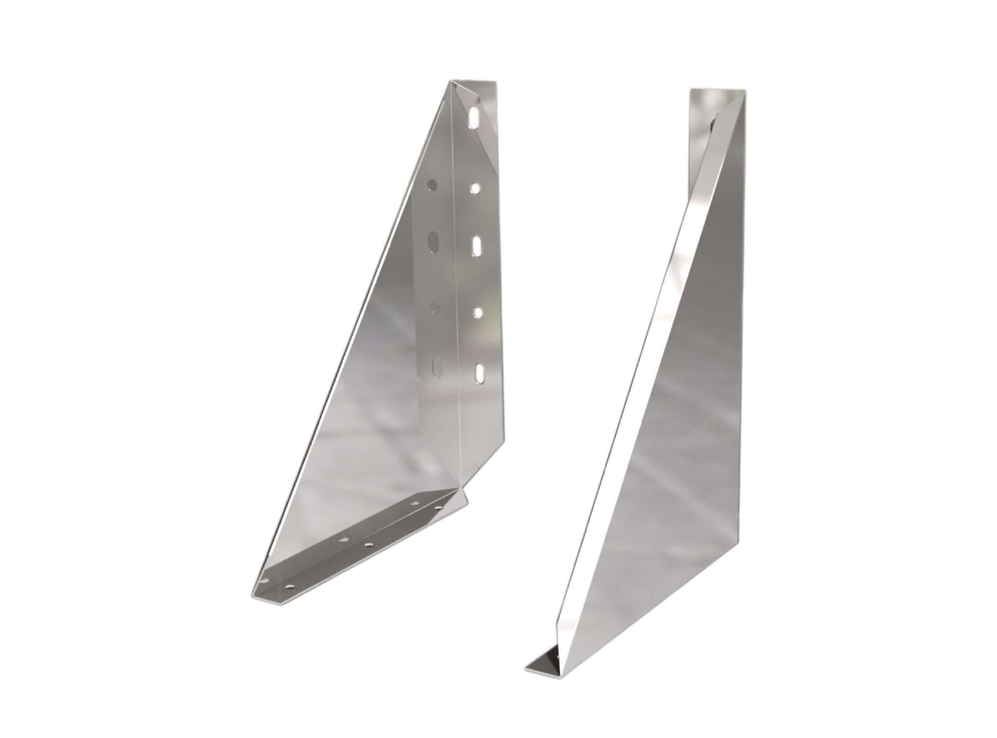 Wandkonsole verstellbar 50 - 90 mm - doppelwandig - eka edelstahlkamine complex D