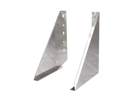 Wandkonsole verstellbar 50 - 90 mm - doppelwandig - eka edelstahlkamine complex D