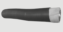 Wodtke Aluflexrohr isoliert Ø 100/140 × 800 mm – offizielles Wodtke Produktbild